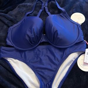 Royal blue bikini